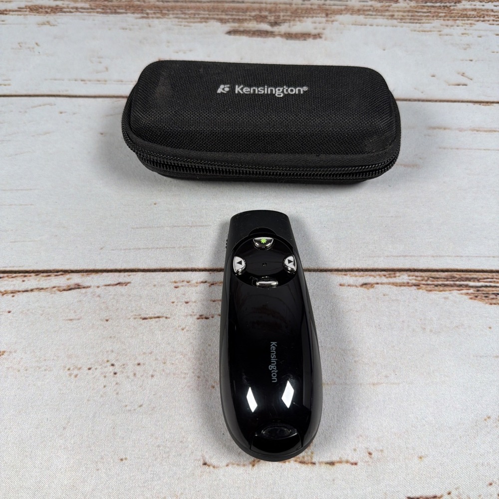 Kensington Presenter Expert Wireless Presentation Pointer Green Laser